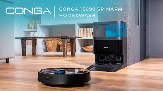 Conga 15090 Spinarm Homewash Robot Vacuum Cleaner