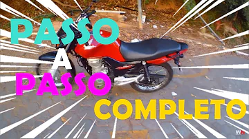 Como andar de moto pela primeira vez?