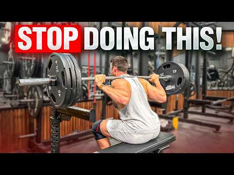 Box Squat demonstration thumbnail — How To PROPERLY Perform A Box Squat (TRY THESE!)
