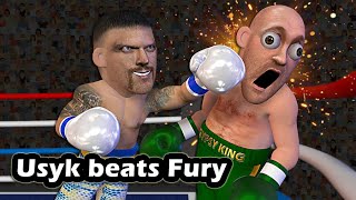 Oleksandr Usyk Beats Tyson Fury