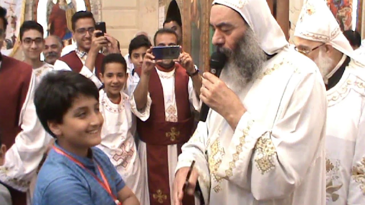 رسامة شمامسة ابصالتس بيد الانبا كاراس 20- 5 -2019