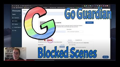 Go Guardian Blocked Scenes