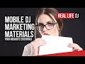 DJ Marketing Materials Essentials Boost Your Bookings | Mobile DJ Marketing | Real Life DJ