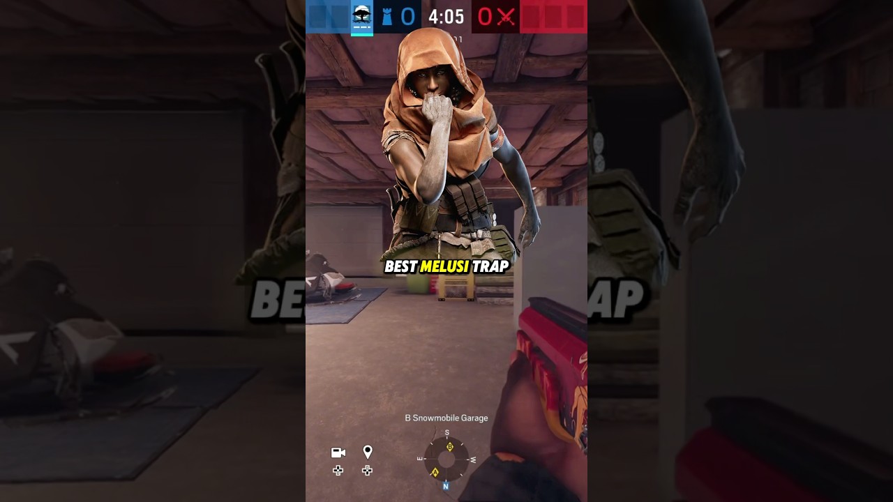 Лучшие места для ловушек Мелуси в гараже-шале! 