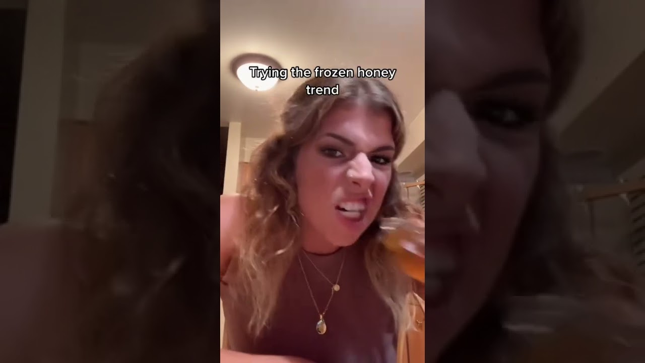 Trying the frozen honey trend?? 