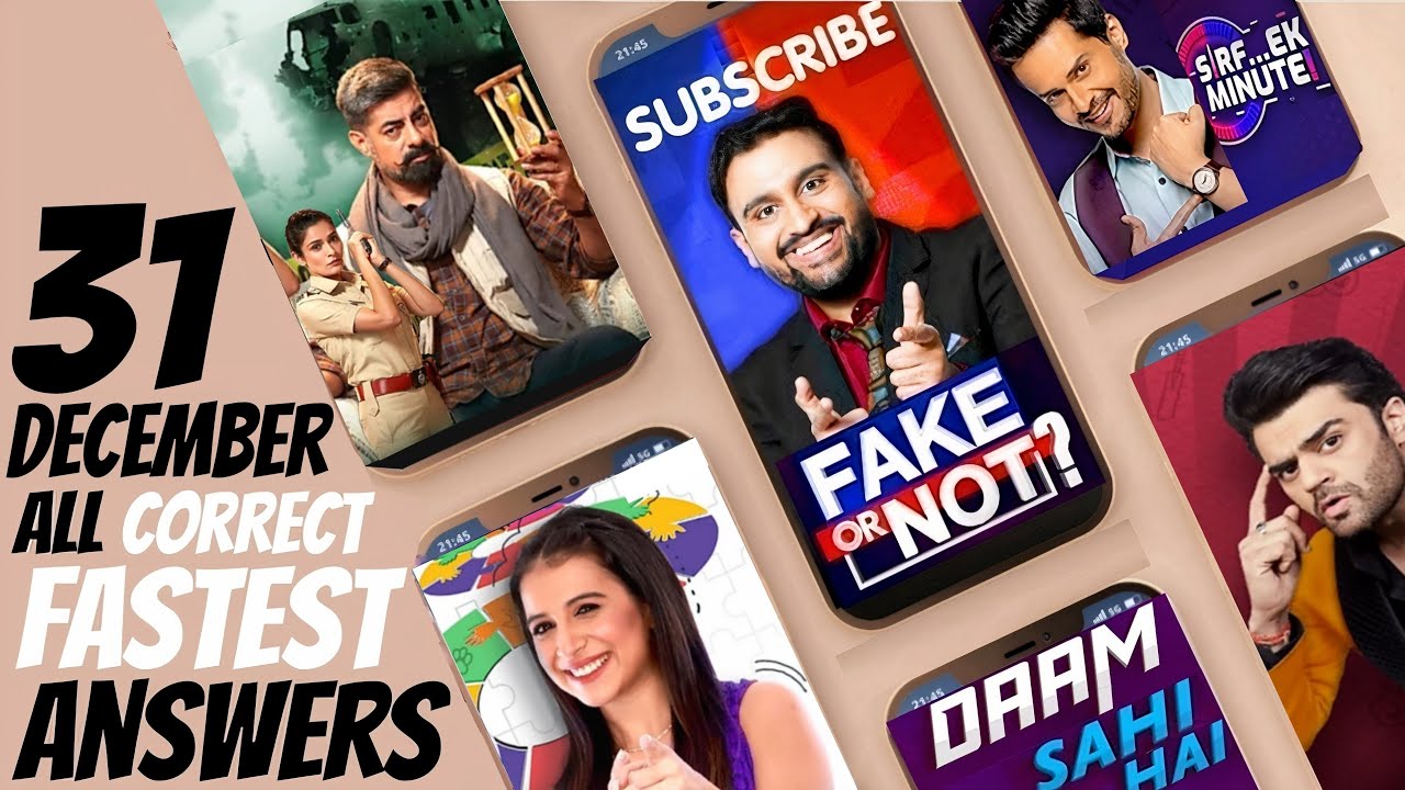 Flipkart All Quiz Answers Today Flipkart Fake or Not Fake Quiz Today