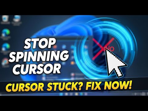 Fix Cursor Loading Blinking Circle Windows 11 Cursor Problem Spinning Blue Wheel