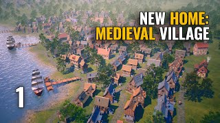 New Home: MEDIEVAL VILLAGE - ep 1 | City builder medieval - Gameplay Español