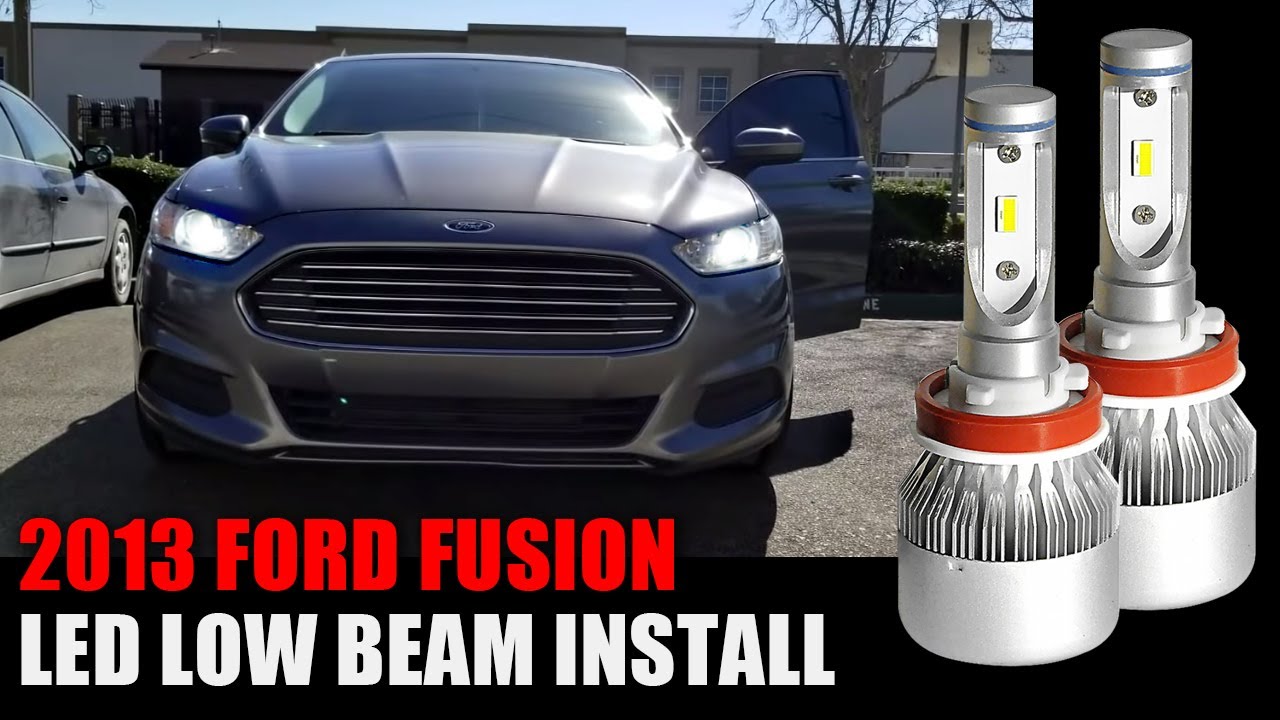 2016 Ford Fusion Bulb Chart