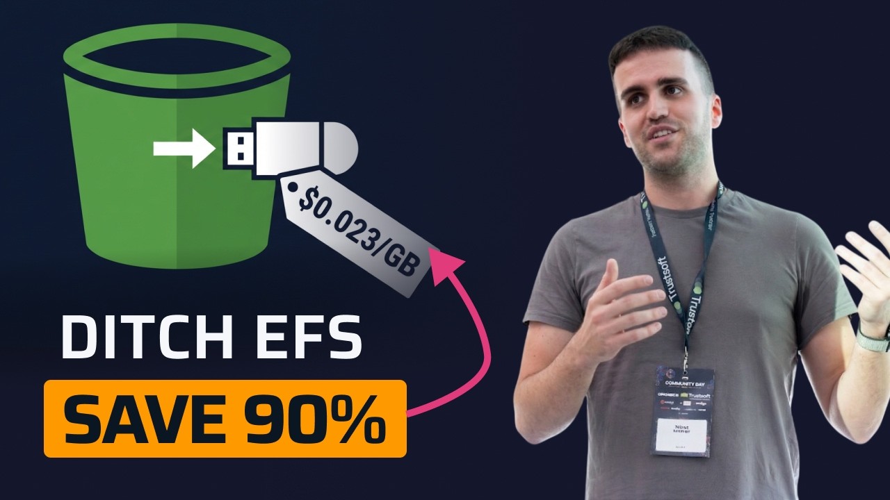 S3 Files — 13x Cheaper Than EFS