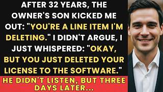 I Was Fired After 32 Years: "Just A Line Item" — Deleted License, He Begged In 3 Days