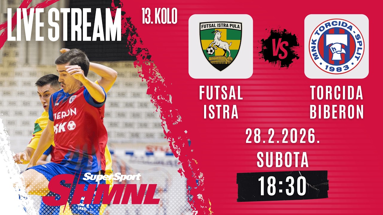 SS HMNL XIII. kolo | Futsal Istra - MNK Torcida Biberon