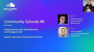Dynatrace Tips & Tricks – Episode #6 with Sebastian Krystosik