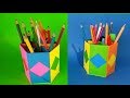 Cómo hacer un GUARDALAPICES o PORTALÁPICES - Paper Pencil Holder