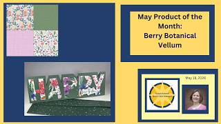 May 2026 Product of the Month: Berry Botanical Vellum