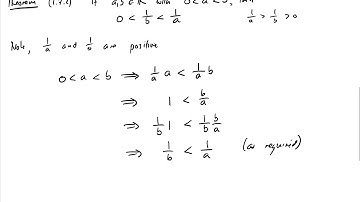 2.1 Preliminaries - Inequalities, Functions