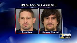 2 daredevils charged after police spot them jumping from cell tower