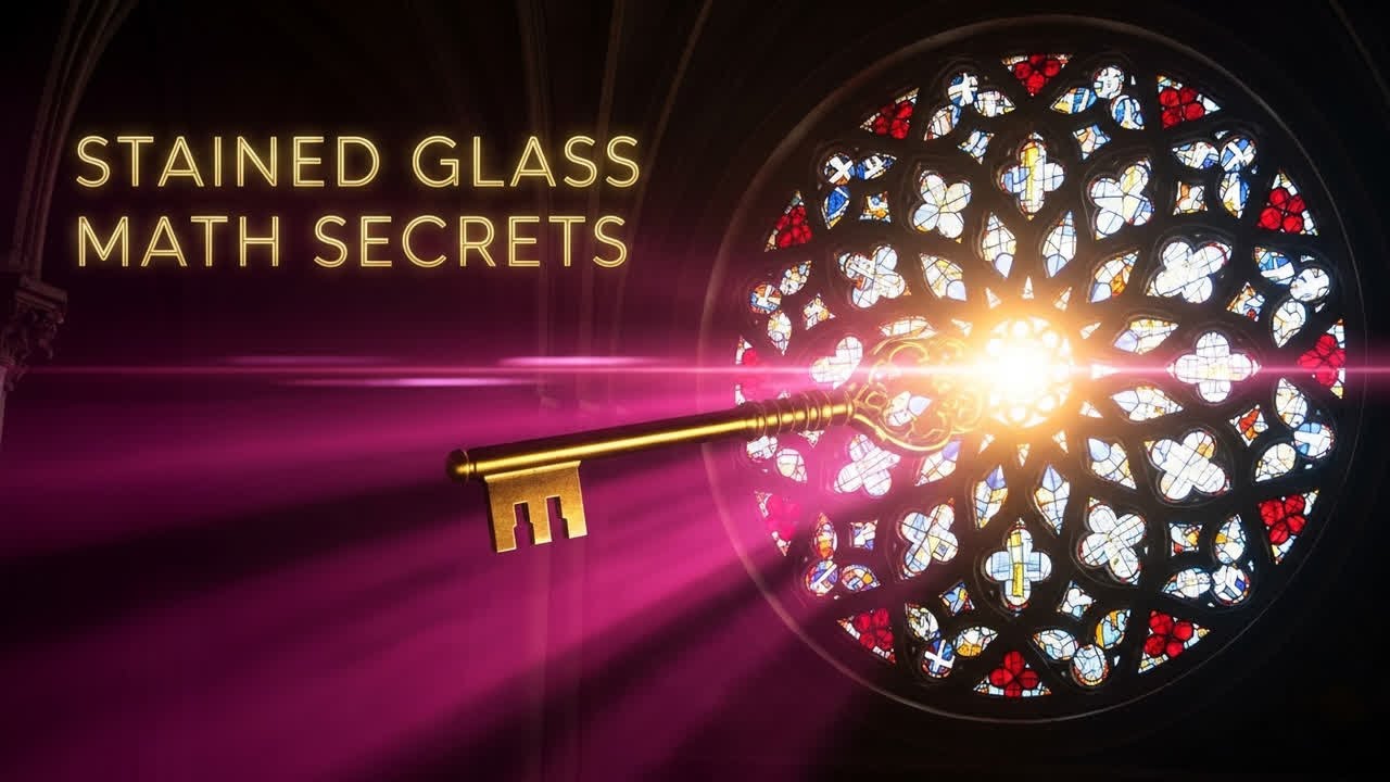 Tracing the BRIGHT Geometry Hidden in Medieval Stained Glass