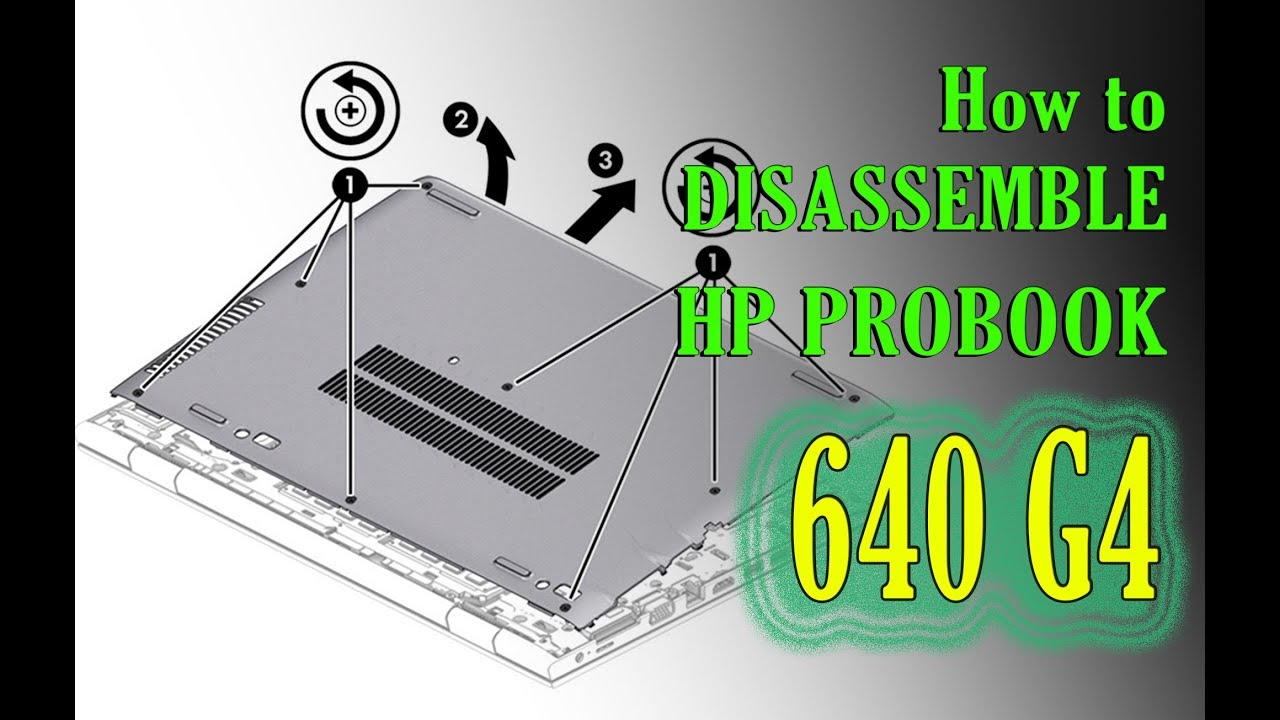 LAPTOP MỸ DISASSEMBLE HP PROBOOK 640 G4 YouTube