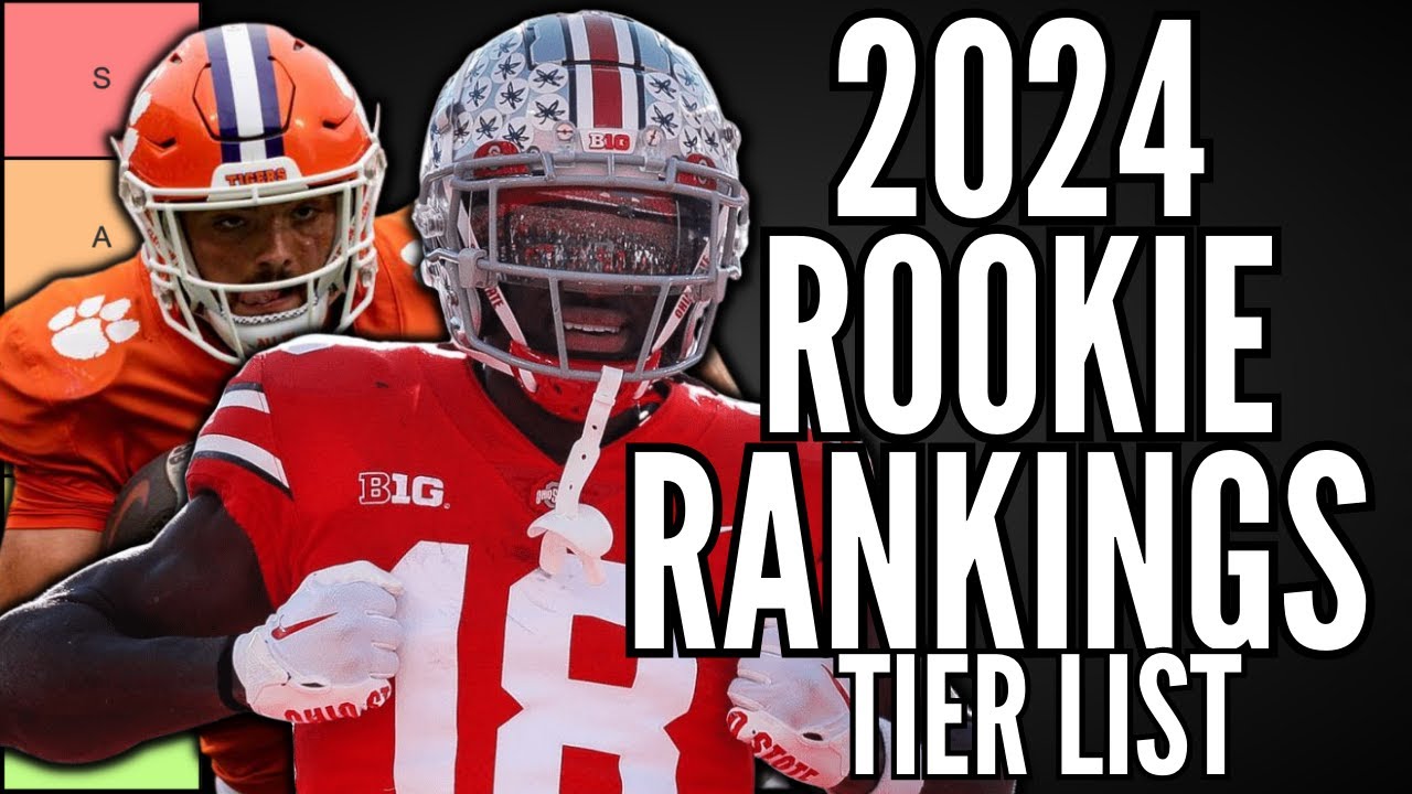 2024 fantasy football rookie rankings