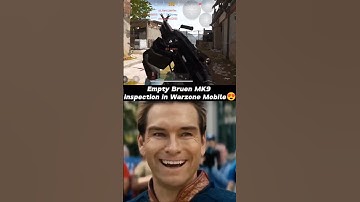 CODM vs Warzone Mobile Empty Bruen MK9 inspection!! #codm #warzonemobile #shorts