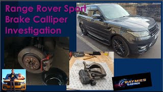 Range Rover Sport Parking Brake fault