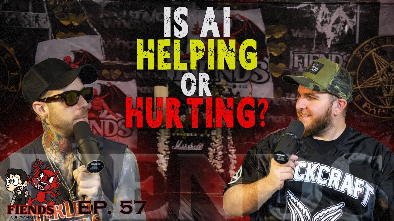 EP 57:  LIVE, INK LINEUP, AI IN MUSIC, MANSON/ZOMBIE | LIVE FROM STREAM-A-THON