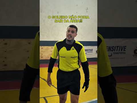 Regras do futsal que já existiram mas não existem mais!!! #goleiro #futsal #dicas