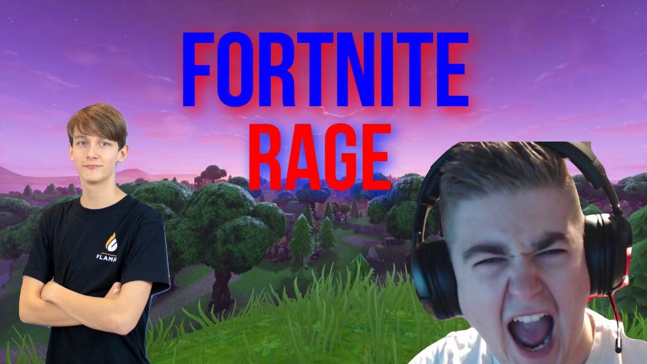 Fortnite rage - Danske streamers går amok - YouTube