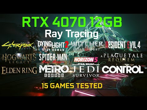GeForce RTX 4070 - How Good Can it Run Ray Tracing at 1440p? | Test in 15 Games | i7 10700F