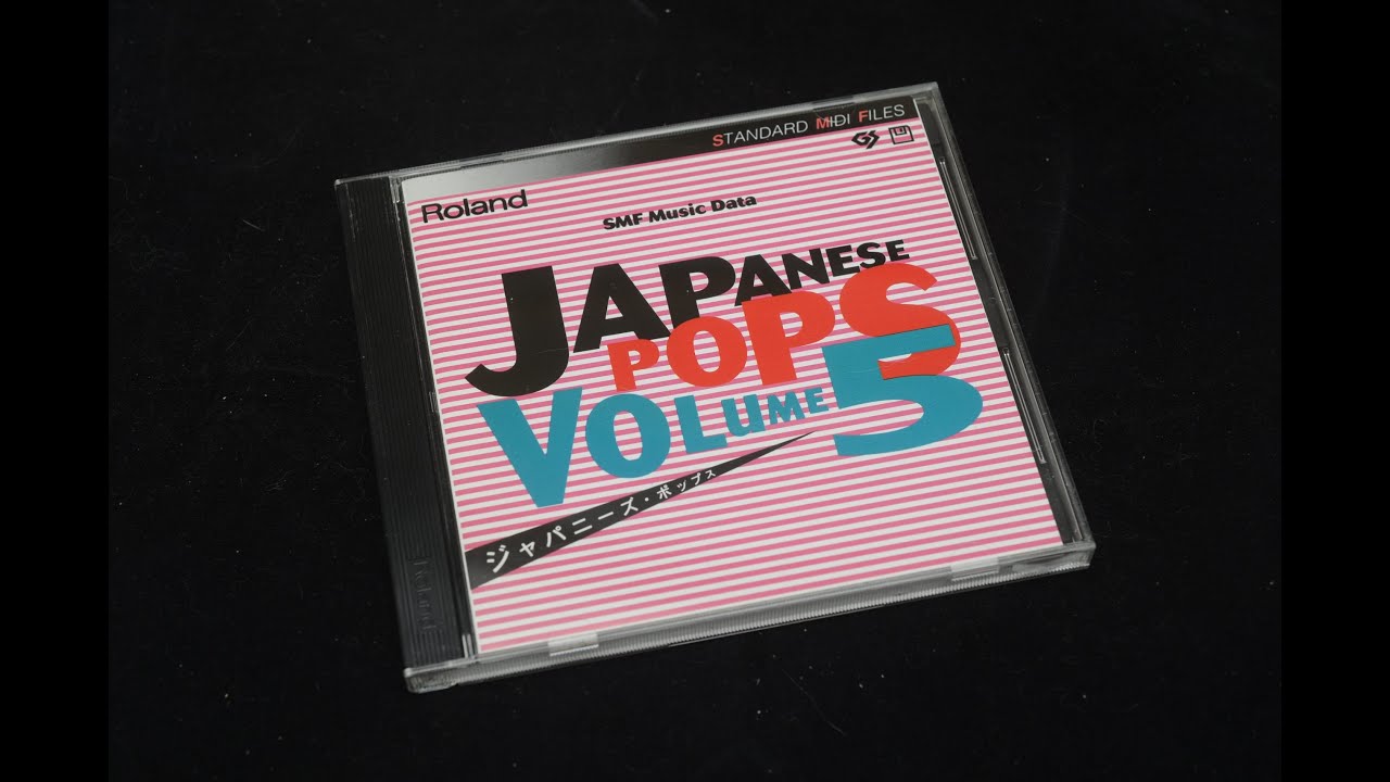 Roland RJS-5004 JAPANESE POPS Volume 5 ジャパニーズ・ポップス 5 日本流行歌曲第5集 by Nuked SC-55
