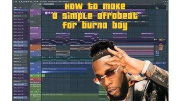 how to make a simple Afrobeat in FL studio (Free FLP)