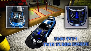 TOYOTA SUPRA 2JZ 3000VVT-i TWIN TURBO ENGINE || CAR PARKING MULTIPLAYER
