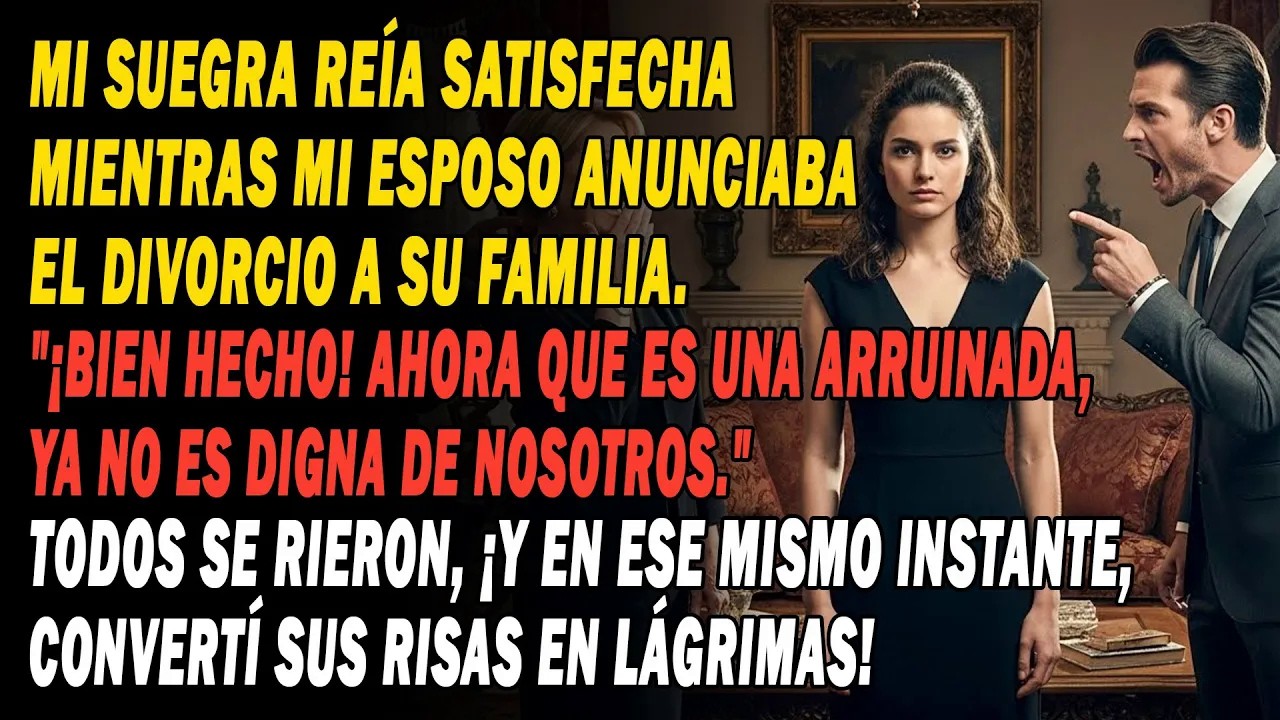 Mi Esposo Me Repudia 💔Por La Bancarrota De Mi Familia💸, ¡5 Minutos Después Entra En Shock 😱Al Ver Mi