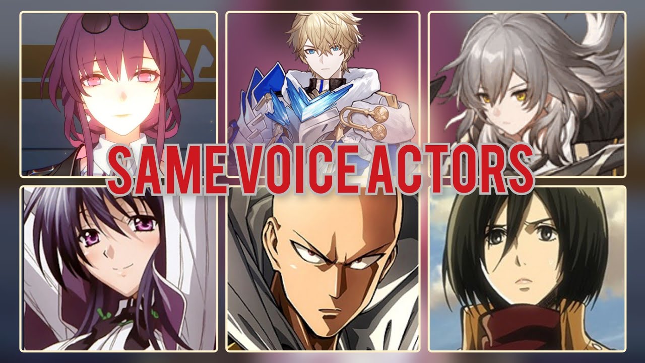 Honkai: Star Rail All Characters Japanese Voice Actors Same Anime ...