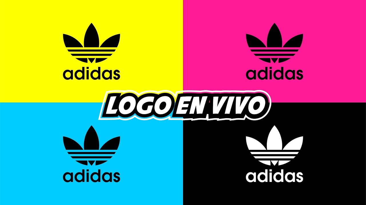 Refinar al límite sentido DISEÑANDO UN LOGO EN VIVO ADIDAS CLASSIC: TUTORIAL COREL DRAW - YouTube