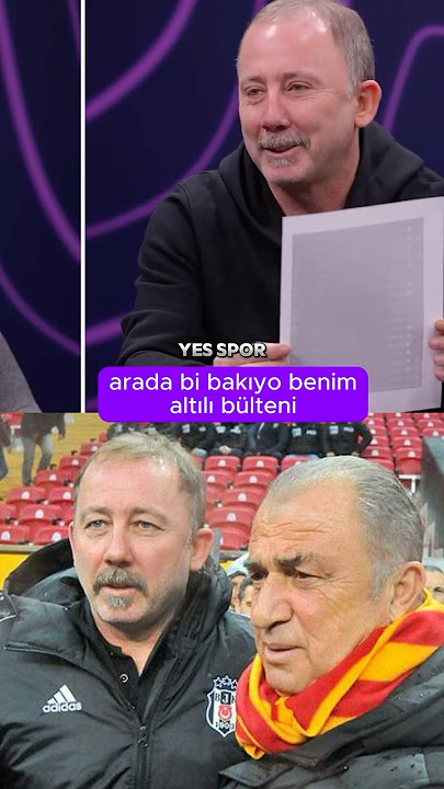 Sergen Yalçın's Funny Fatih Terim Memory😂 #fatihterim #sergenyalcin