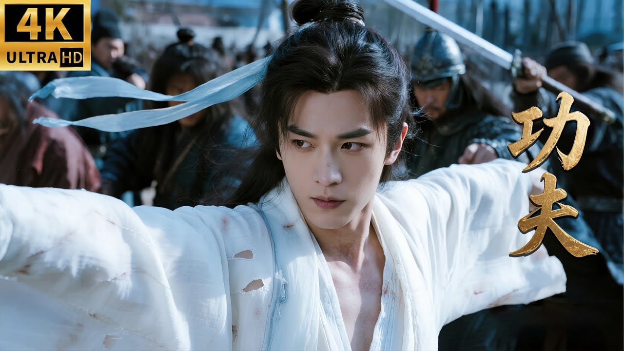 小乞丐因祸得福，意外习得神功，以一敌百杀出重围！#kongfu #movie #chinesedrama #武侠片