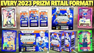 Opening EVERY PRIZM FOOTBALL RETAIL FORMAT for 2023 (AMAZING HAUL)!