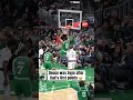 Deuce was locked in during JT’s return 🙌 (via @Celtics_CLNS)