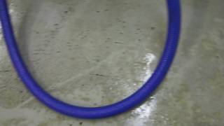 Flexible impeller pump running