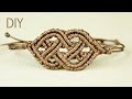 Celtic Style Macrame Bracelet