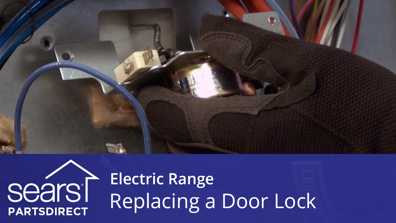 Replacing a Door Lock in an Electric Range YouTube