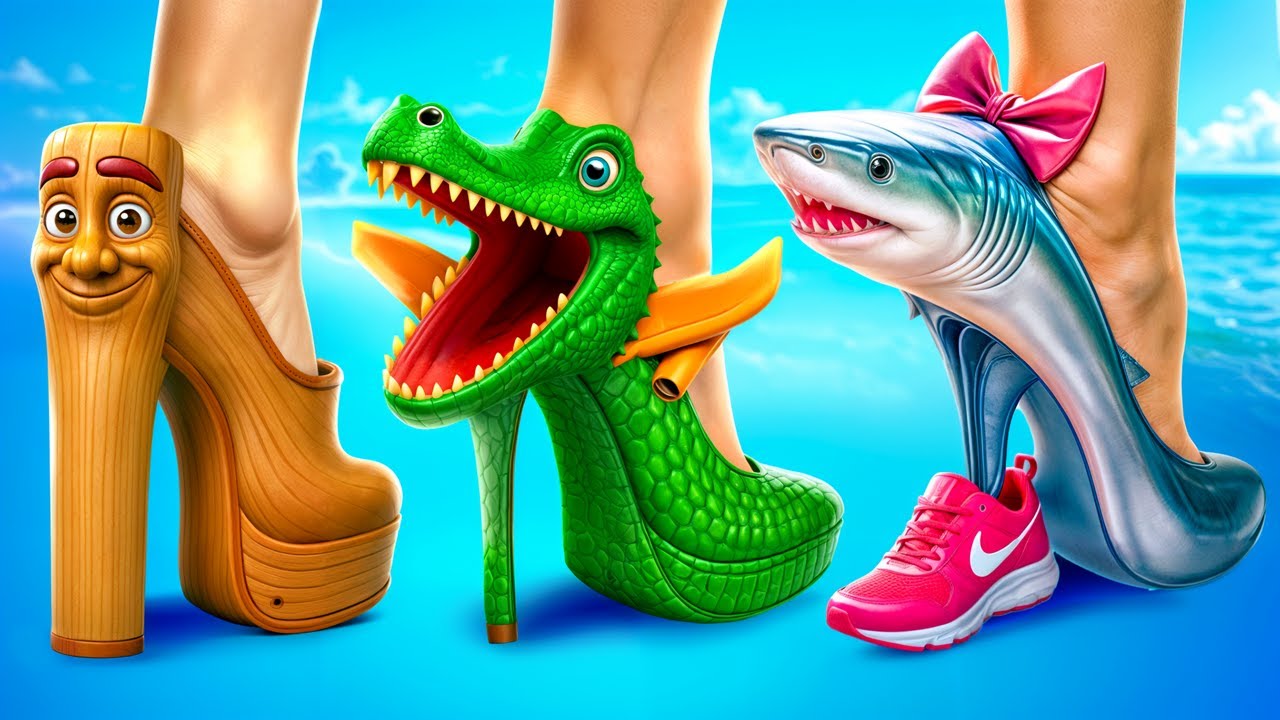 Okulda Bombardiro Crocodilo Gelişimi! İtalyan Brainrot Makyajı!