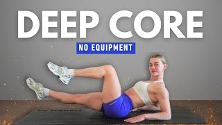 10 Minute Deep Core Workout at Home With No Equipment