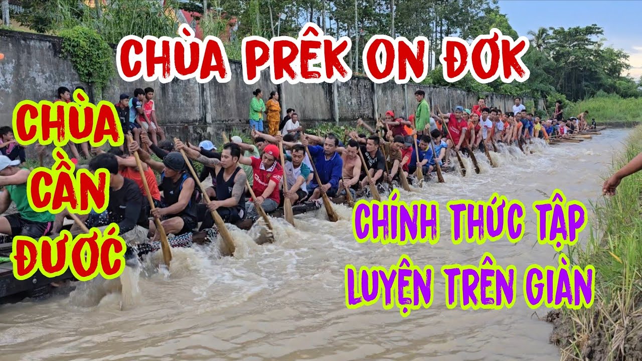 Chùa cần đươć chính thức tập luyện trên giàn,