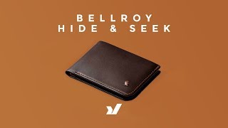 The Bellroy RFID Hide & Seek Wallet