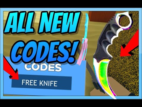 Free Knife New Arsenal Codes February 2020 Roblox Youtube - roblox arsenal how to get butterfly knife codes for