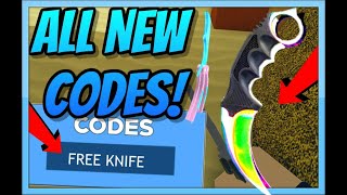 *free knife?* new arsenal codes! *february 2020* [roblox]