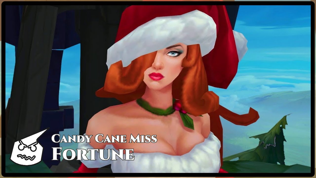 Candy Cane Miss Fortune.face YouTube